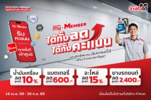 อีซูซุชวนลูกค้าเช็กรถหลังเดินทางไกล จัดแคมเปญ “ได้ทั้งลด ได้ทั้งคะแนน” คุ้มครบตลอดปี