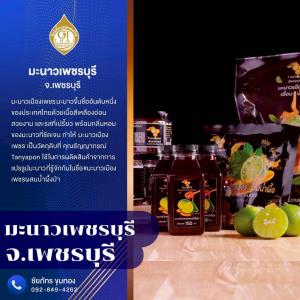เลมอนโกลด์ แปรรูปเพิ่มมูลค่า มะนาว GI เพชรบุรี