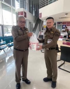 ผกก.สน.หัวหมาก ลงพื้นที่ให้กำลังใจตำรวจจราจรช่วงสงกรานต์ 69
