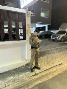 ตร.หัวหมาก ตรวจเยี่ยมและปฏิบัติงาน โครงการฝากบ้านไว้กับตำรวจข่วงสงกรานต์