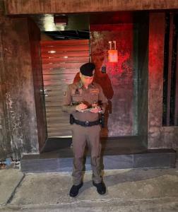 ตร.หัวหมาก ตรวจเยี่ยมและปฏิบัติงาน โครงการฝากบ้านไว้กับตำรวจข่วงสงกรานต์