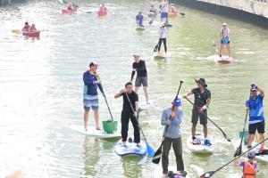 กทม. จับมือ มธ. พายเรือเปลี่ยนคลอง ชวนนักพายลุยแสนแสบในวันสงกรานต์ เก็บขยะฟื้นฟูสายน้ำ