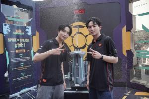 HEART และ JUNGT วง BUS ร่วมกิจกรรมกู้ Spike (Spike or Splash) ในงาน VALORANT Maha Songkran 2026