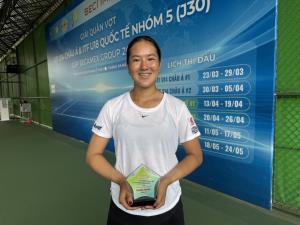 “จิณห์นิภา-พศิน” คว้าแชมป์หวดเจ 30 บินห์ เยือง ที่เวียดนาม