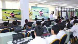 วช. หนุนสมาคมกีฬาเครื่องบินจำลองฯ เพิ่มทักษะสมรรถนะเยาวชน อบรมการเขียนโปรแกรมออกแบบโดรนแปรอักษร