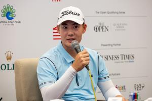 โปรแจ๊ส-อติวิชญ์ เจนวัฒนานนท์ อดีตแชมป์สิงคโปร์ โอเพ่น 2019 (ภาพ: Asian Tour)