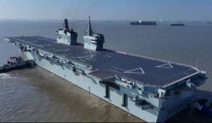 จีนส่งเรือบรรทุกโดรนลำใหม่ ทดสอบกลางทะเลจีนใต้ กลางวงซ้อมรบสหรัฐฯ และพันธมิตร (มีคลิป)