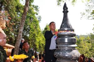 พลโท อดุลย์ บุญธรรมเจริญ รมว. กลาโหม เป็นประธานในพิธี 