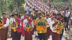 ขบวนพิธีบวงสรวงปราสาทตาควาย 