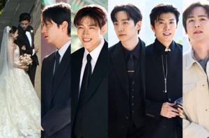 “แทคยอน 2PM” เข้าพิธีแต่งงานแล้ว เพื่อนร่วมวงรวมตัวร้องเพลงอวยพร