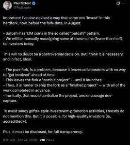 ที่มา: Paul Sztorc