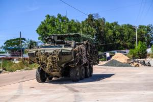 ทร.เตรียมจัดหาเพิ่ม ยานเกราะสะเทินน้ำสะเทินบก AWAV 8x8 ฝีมือคนไทย