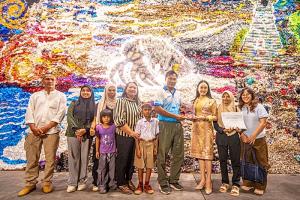 “โครงการรักษ์ลันตา” เปลี่ยนขยะสู่ประติมากรรมปูเสฉวน แบบอย่างสร้างชุมชนจัดการขยะตั้งแต่ต้นทาง