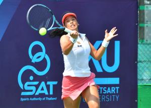 “ธฤตา” ปราบมือวางคว้าตั๋วเมนดรอว์เทนนิสไอทีเอฟที่นครปฐม
