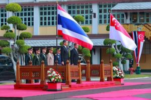 “บิ๊กดุลย์” รับ รมว.กลาโหมสิงคโปร์ เยือนไทยครั้งแรก ดันความร่วมมือความมั่นคงใต้ทะเล–อุตฯป้องกันประเทศ