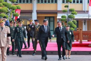 “บิ๊กดุลย์” รับ รมว.กลาโหมสิงคโปร์ เยือนไทยครั้งแรก ดันความร่วมมือความมั่นคงใต้ทะเล–อุตฯป้องกันประเทศ