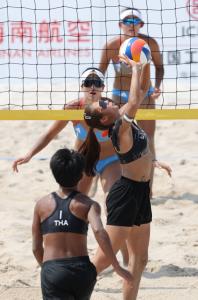 2 ทีมนักตบลูกยางสาวไทยลิ่วตัดเชือกศึกเอเชียนบีชเกมส์ 2026