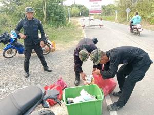 ขนกันฉ่ำ! ของหนีภาษีจากเขมรเข้าชายแดนจันทบุรี เหิมหนักถึงขั้นตัดรั้วลวดหนามนำของวางให้มดงานรับต่อ