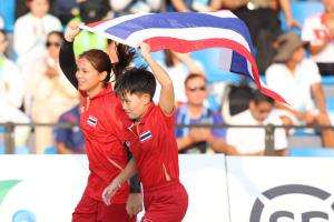 เทคบอลกระหึ่มเหมา 3 ทอง ส่งไทยรั้งที่ 2 ตารางเหรียญเอเชียนบีชเกมส์