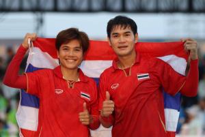 เทคบอลกระหึ่มเหมา 3 ทอง ส่งไทยรั้งที่ 2 ตารางเหรียญเอเชียนบีชเกมส์