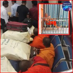 ฉาว! ศรีลังกาจับพระ 22 รูปคาสนามบินหลังกลับจากรุงเทพฯ ซุกกัญชา 110 กก.ในกระเป๋าเดินทาง แฉถอดจีวรเที่ยวผู้หญิงฉ่ำระหว่างอยู่ไทย