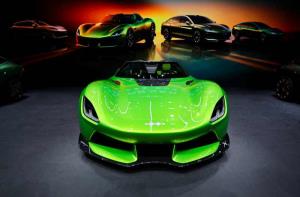 Formula X ของแบรนด์ Fang Cheng Bao ของค่าย BYD ในงานแสดงยานยนต์นานาชาติปักกิ่ง หรือ Auto China ที่กรุงปักกิ่ง ประเทศจีน เมื่อวันที่ 24 เมษายน 2569 – ภาพ : รอยเตอร์