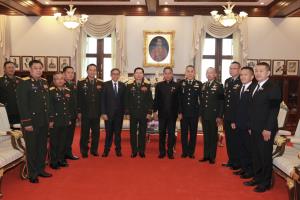 “พล.ท.อดุลย์”  ต้อนรับ รมต.ป้องกันประเทศ สปป.ลาว ย้ำมิตรภาพแน่นแฟ้น เดินหน้าความร่วมมือด้านความมั่นคงและการพัฒนาอย่างยั่งยืน