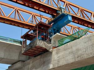 ขร.สุ่มตรวจไซต์ก่อสร้าง "สีม่วงใต้" สัญญา 5 งานคืน 51% เน้นใช้ Smart LG พร้อม CCTV-เซ็นเซอร์ควบคุมความปลอดภัยสูงสุด