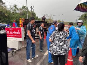 ขอบคุณภาพ จากเพจมูลนิธิแสงธรรมสาธารณกุศลเชียงราย จุด อ.แม่จัน