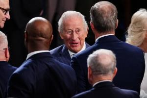 'คิงชาร์ลส' กล่าวสุนทรพจน์ต่อคองเกรส ย้ำ 'อังกฤษ-สหรัฐฯ' ยังเป็นพันธมิตรที่เหนียวแน่น-วอนอย่าทอดทิ้ง 'ยูเครน'