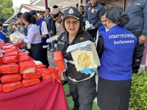 หนองคายยึดอีกยาไอซ์ 248 กิโลฯมูลค่าเกือบร้อยล้านบาท