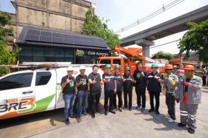 AIS - ภาครัฐ ส่งทีมวิศวกรลุยจัดระเบียบสายสื่อสารบนถนนลาดพร้าว