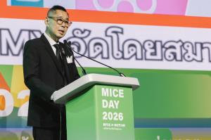 นายลอย จุน ฮาว นายกสมาคมการแสดงสินค้า (ไทย) และประธานจัดงาน TMX 2026