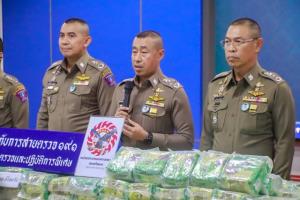 รวบแก๊งค้ายาฝั่งธนฯ ดัดแปลงรถตู้ทำช่องลับ ลอบขนไอซ์ 300 กก.