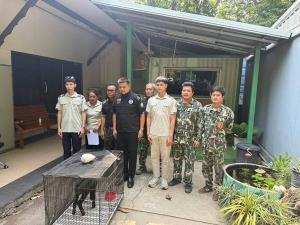 ชาวบ้านบ้องตี้พบ “ลูกเลียงผา” พลัดหลง อช.ไทรโยครับตัวส่งอนุบาล เตรียมคืนสู่ป่าธรรมชาติ