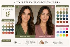 ตัวอย่างการใช้เพื่อวิเคราะห์ Personal Color 