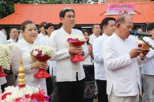 เชียงใหม่ทำบุญรำลึกครบรอบ91ปี "ครูบาศรีวิชัย" นำเปิดถนนขึ้นดอยสุเทพ สืบสานพลังศรัทธาชาวล้านนาน