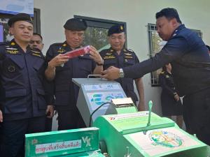 อธิบดีกรมสรรพสามิตลงสงขลา ร่วมแถลงผลการปราบสินค้าหนีภาษี 7 จังหวัดใต้ตอนล่าง