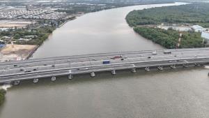 เปิดใช้แล้ว!สะพานข้ามแม่น้ำบางปะกงแห่งใหม่ รับรถขาเข้ากทม. ทล.3702 รองรับปริมาณจราจร-แก้คอขวด