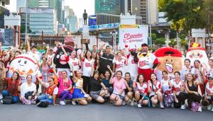 สวนลุมฯ คึกคัก กทม. ชูพื้นที่สุขภาพ CPF สนับสนุนจอ LED–ครูสอนแอโรบิก