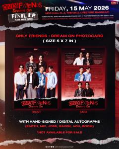 “เอิร์ท-มิกซ์” จับมือ “จอส-กวิน-อู๋-บูม” ชวนปิดฉากโปรเจกต์ละครเวที พร้อมลุ้นตอนจบซีรีส์ “Only Friends : Dream On” เตรียมกดบัตร 2 พ.ค.นี้