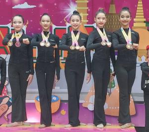 “ภัทราภรณ์” ซิว 2 เหรียญทอง ยิมนาสติก JRC แชมเปี้ยนชิพ