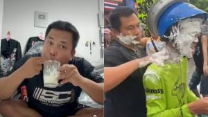 แบรนด์กาวยาแนวดังส่งทนายฟัน 'เบิร์ด วันว่างว่าง' ปมป้ายหน้าสงกรานต์ นัดพบตำรวจไซเบอร์ 5 พ.ค.