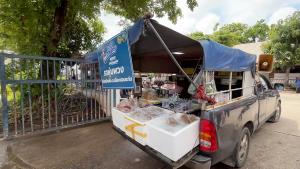 ขอนแก่นคิกออฟ “รถพุ่มพวง” นำสินค้าราคาถูก ลดค่าครองชีพเข้าถึงชุมชน