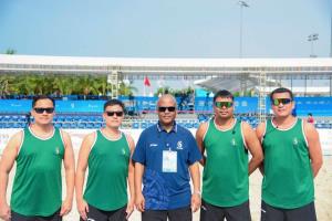 แฮนด์บอลไทย สร้างผลงานคว้า 2 เหรียญทองแดง แมตช์แข่งขัน Asian Beach Games ครั้งที่ 6