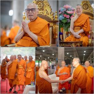 82 ปี“พระธัมมชโย”แจก 400 ล้าน-พระผู้ใหญ่ร่วมงาน
