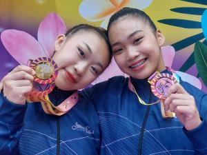ยิมนาสติกแอโรบิก JRC เดือด ดาวรุ่งไทยสู้นักกีฬาต่างชาติสนุก