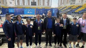 สองดาวรุ่งไทย คว้า 1 เงิน 1 ทองแดง ประเดิมเวทียกเหล็กเยาวชนโลก