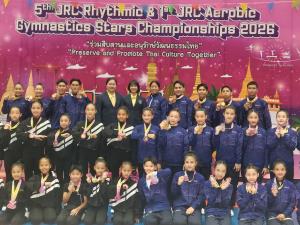 “ชนกพล” คว้านักกีฬายอดเยี่ยมศึกยิมนาสติก JRC