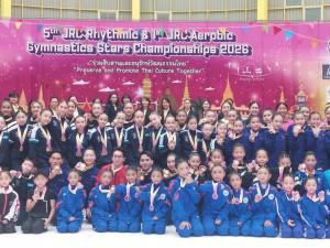 “ชนกพล” คว้านักกีฬายอดเยี่ยมศึกยิมนาสติก JRC